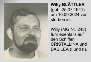 BLÄTTLER WILLY